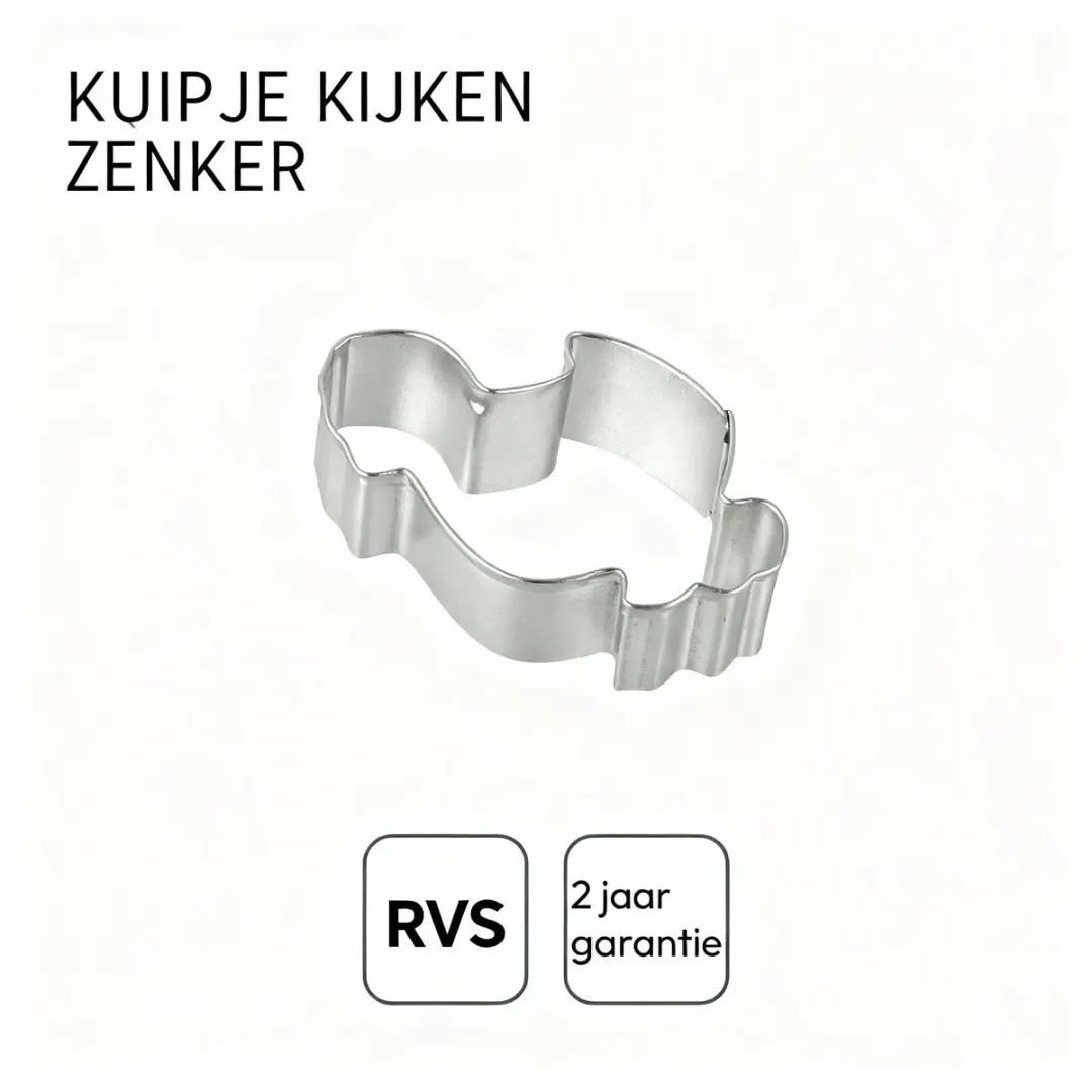 Zenker Paasuitstekers Kuikenvorm - Grijs