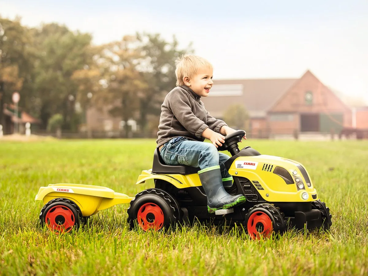 Smoby Claas Farmer XL Traptractor 7600710114 - Groen