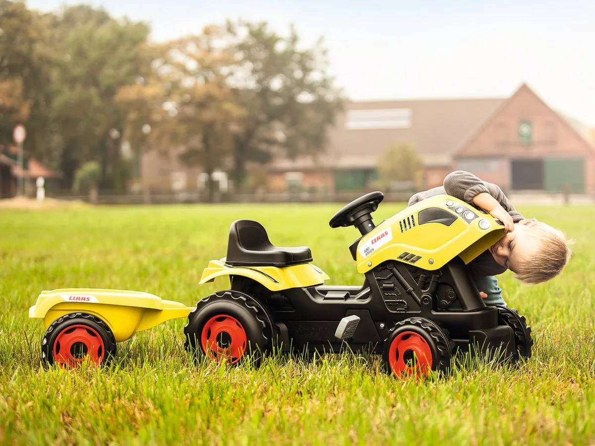 Smoby Claas Farmer XL Traptractor 7600710114 - Groen