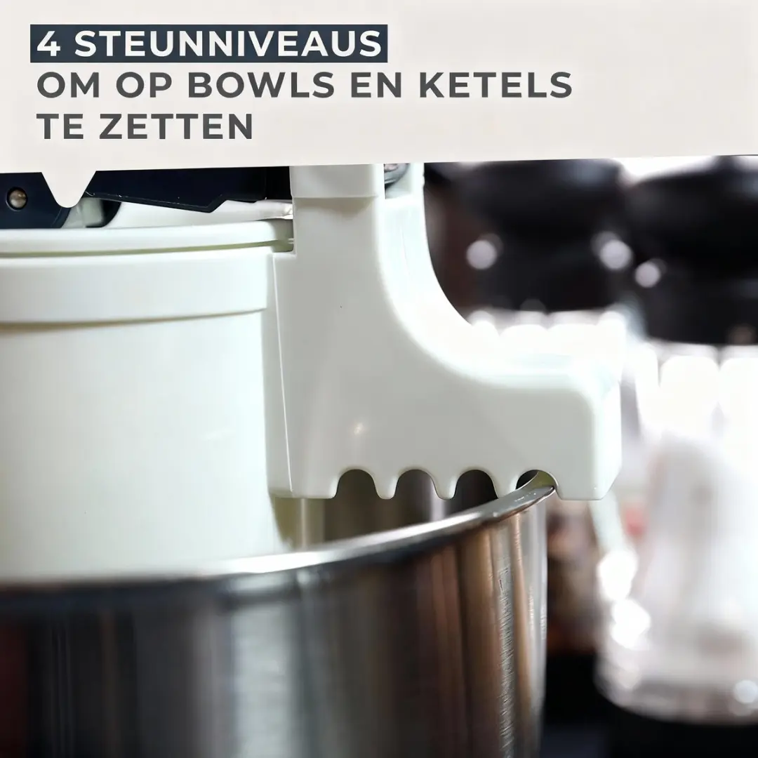 Fackelmann Easy Prepare Aardappelstamper & Spätzlemaker - Wit
