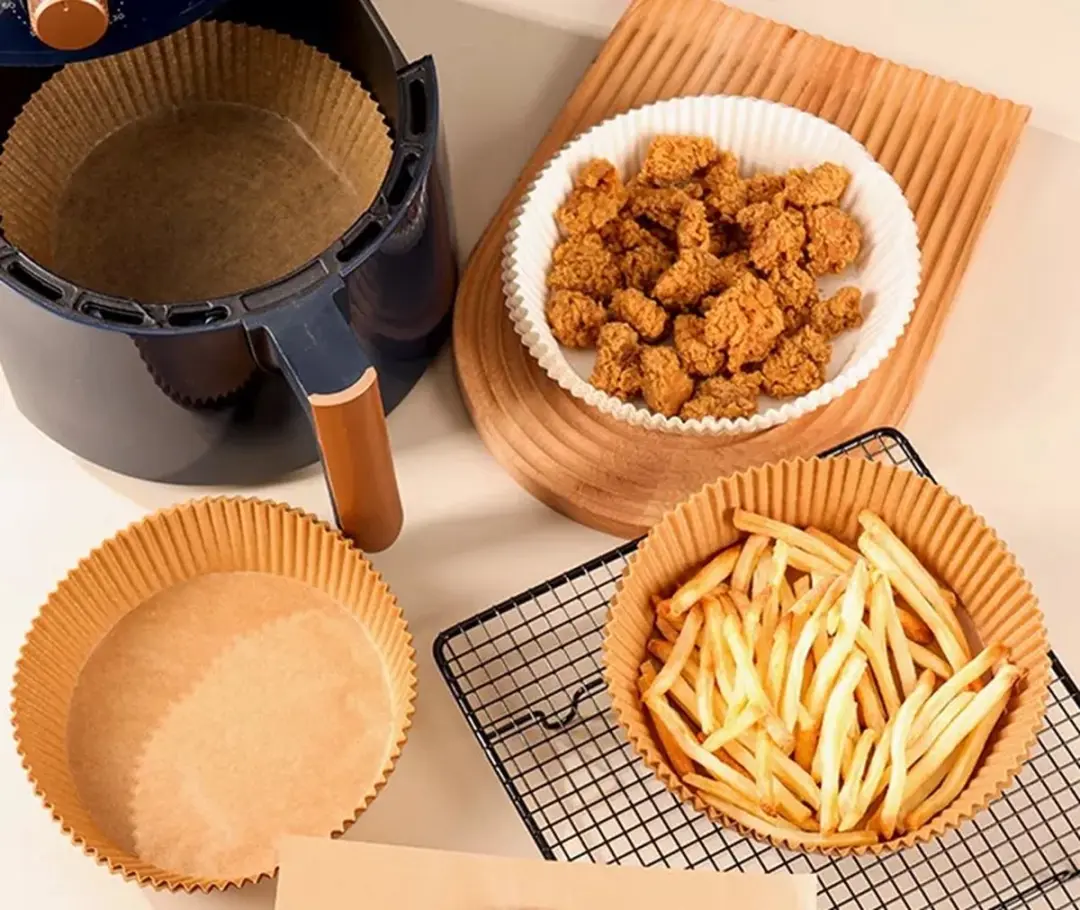 Inventum Airfryer Bakpapier - 50 Stuks - Bruin