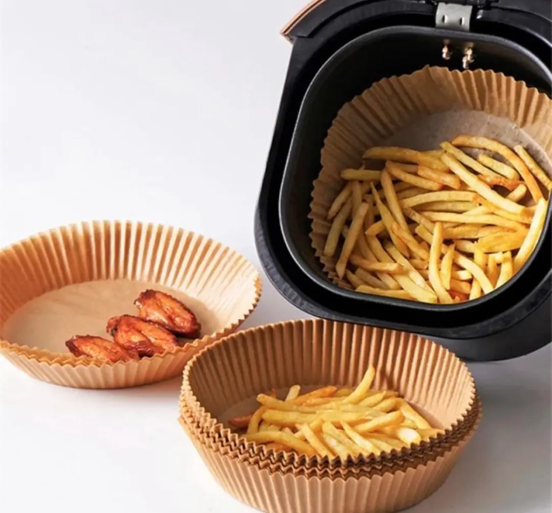 Inventum Airfryer Bakpapier - 50 Stuks - Bruin