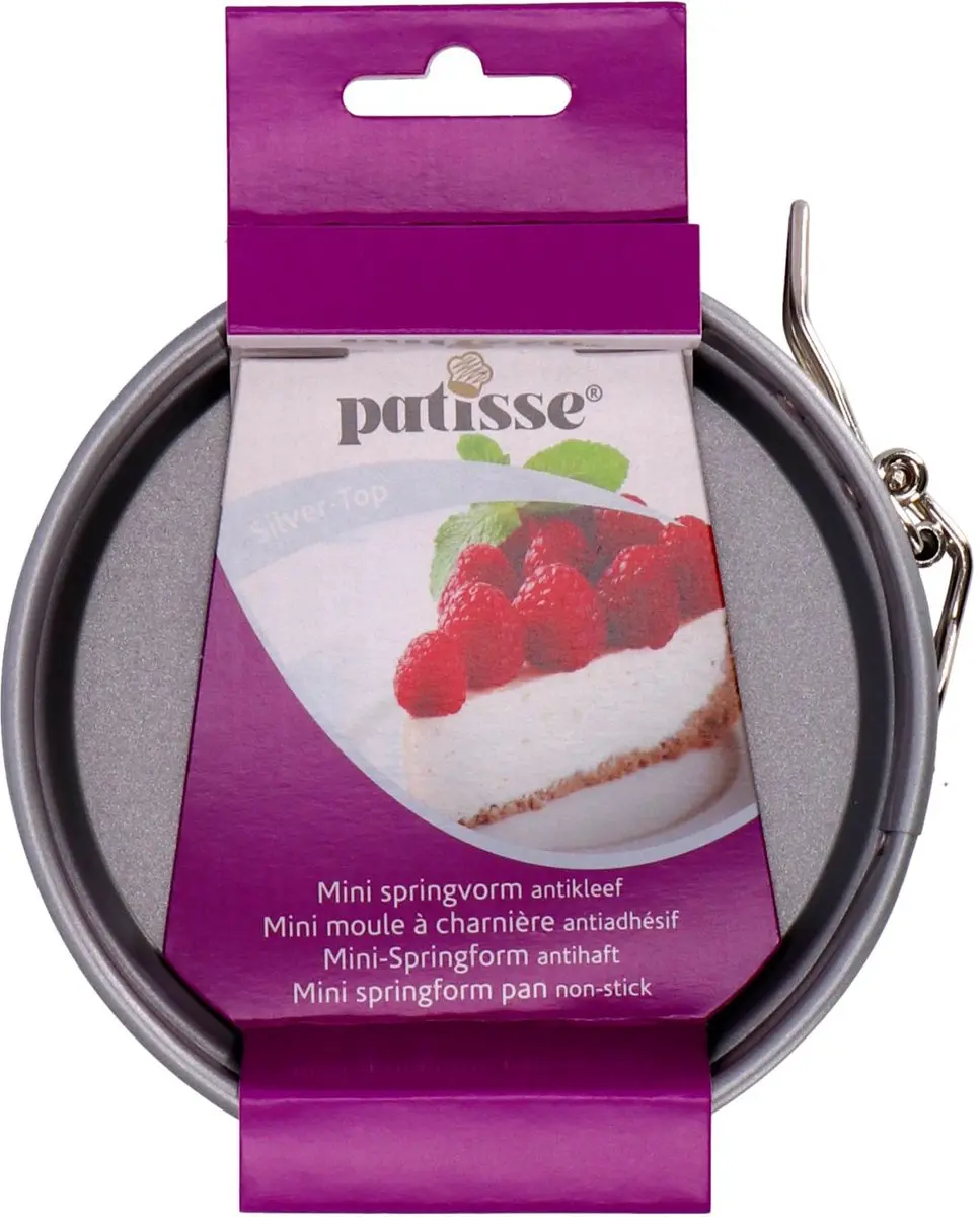 Patisse Springvorm Silver Top 12cm