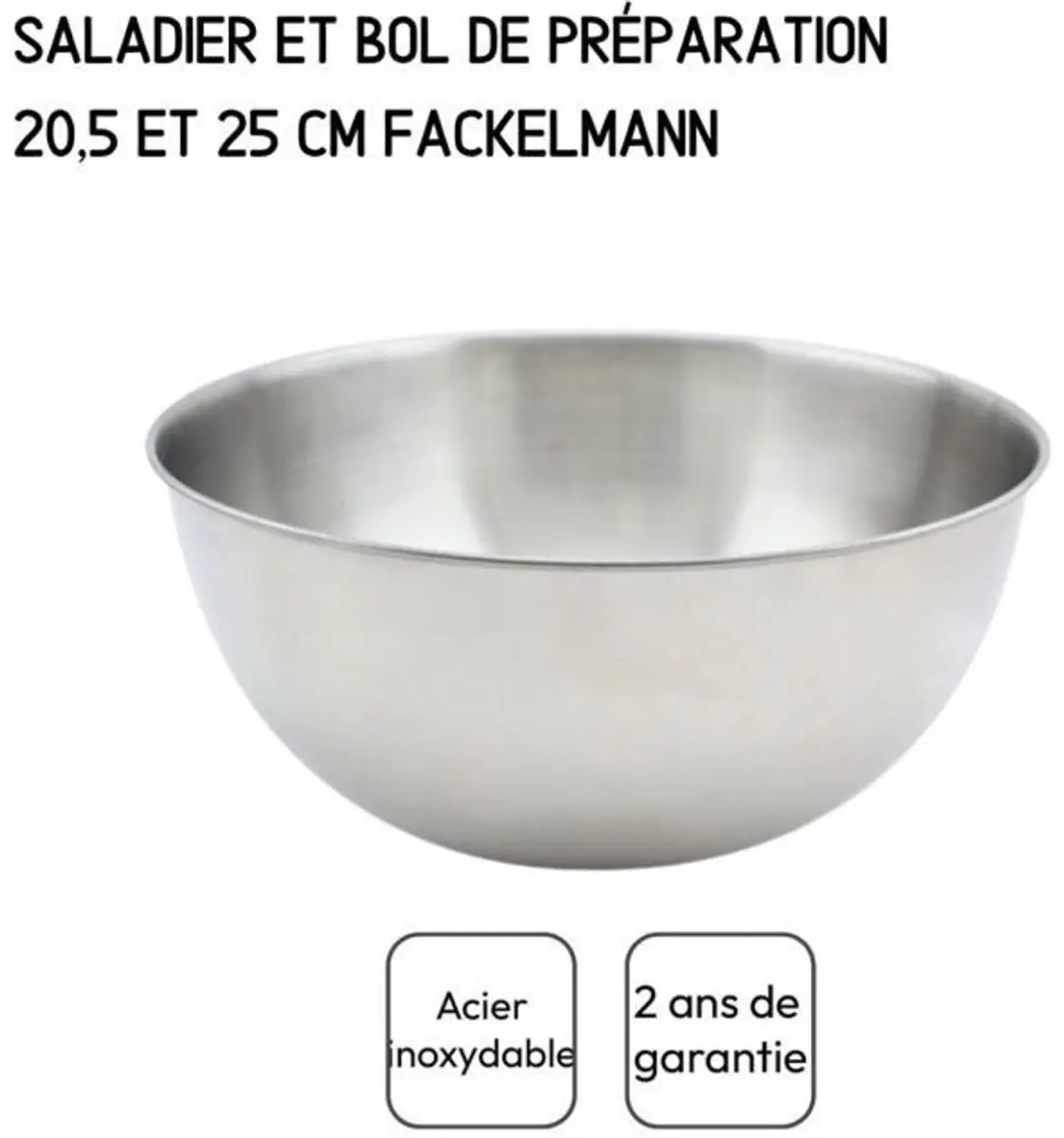 Fackelmann Saladekom & Bestekset