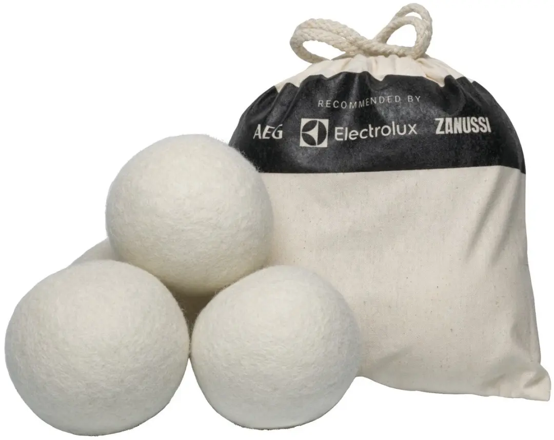 AEG Katoenen Wasdrogerballen 4 Stuks - Wit