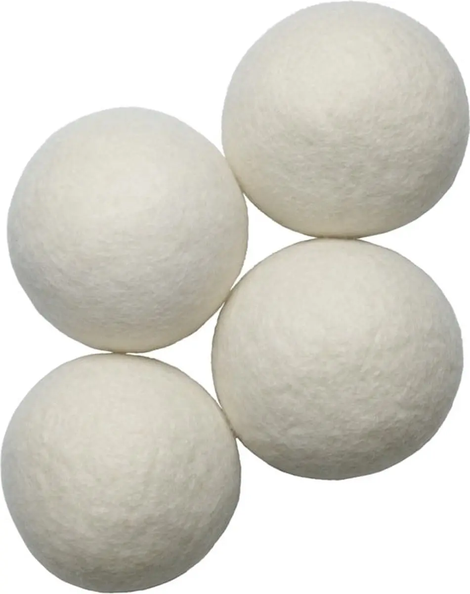 AEG Katoenen Wasdrogerballen 4 Stuks - Wit