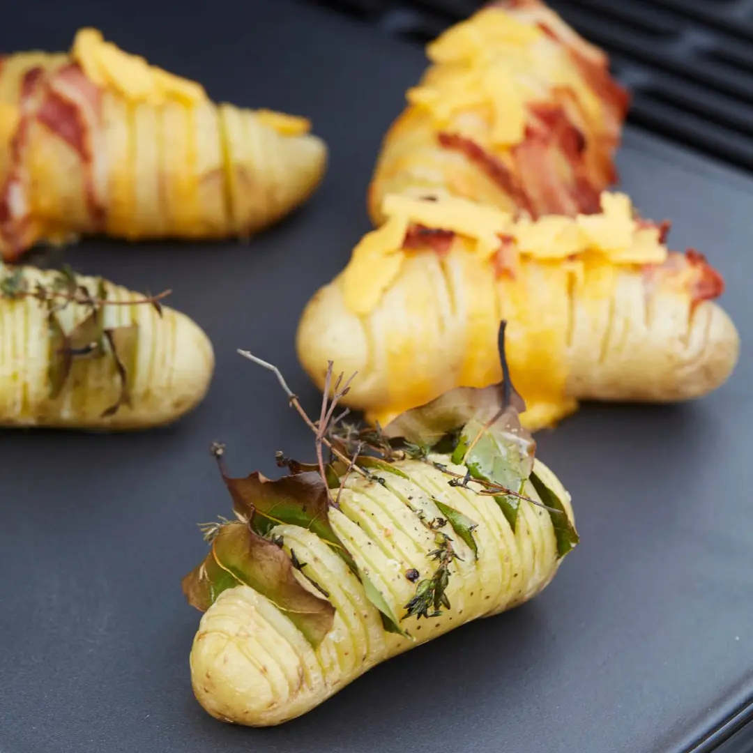 Barbecook Hasselback Aardappelsnijset - Zilvergrijs/Houtkleur