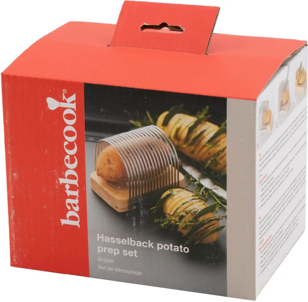 Barbecook Hasselback Aardappelsnijset - Zilvergrijs/Houtkleur - afbeelding 6 van 6