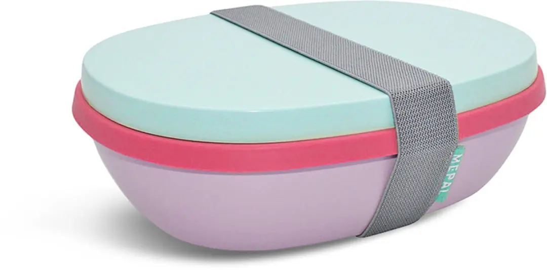 Mepal Ellipse Duo Broodtrommel Strawberry Vibe