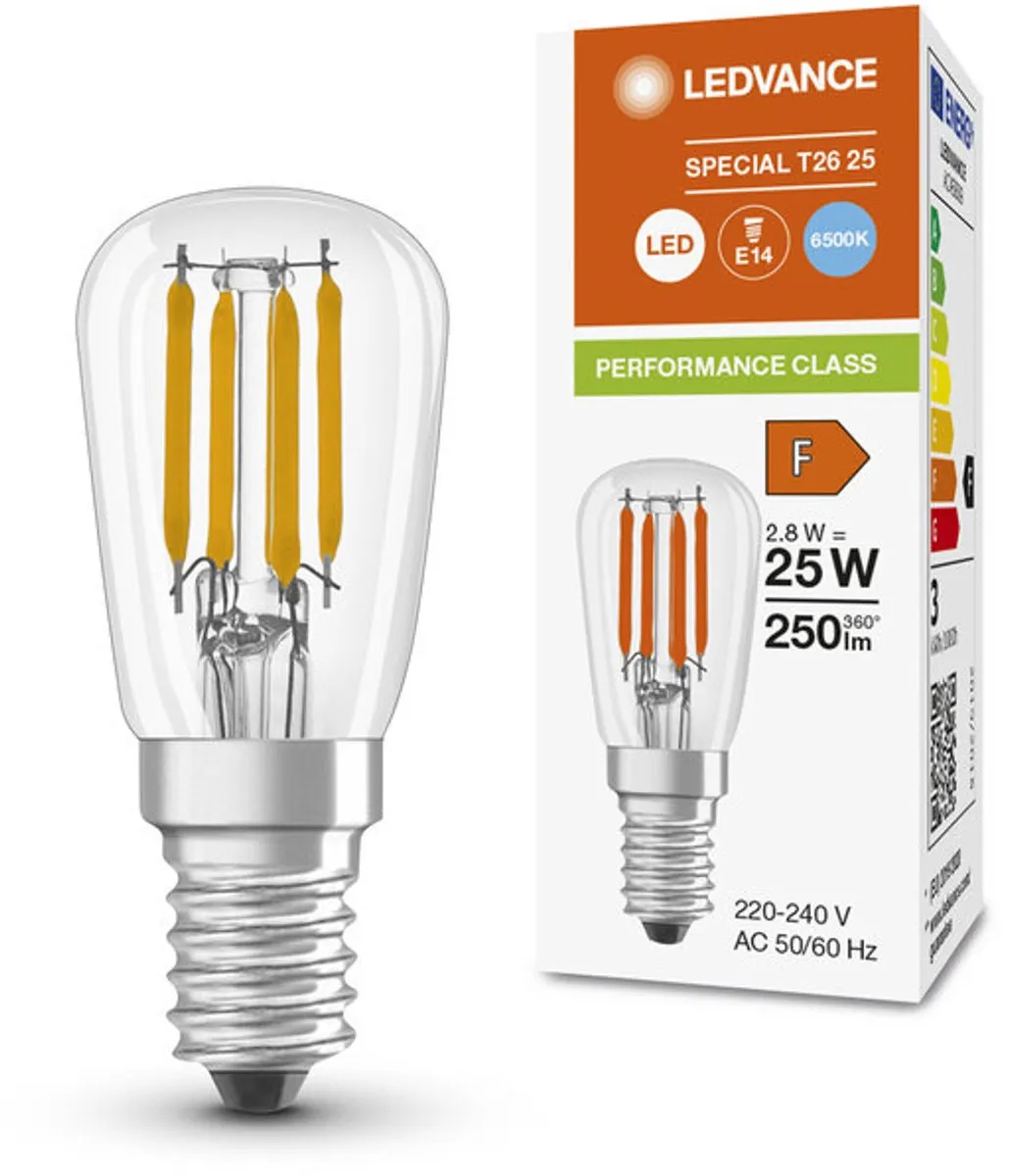 LEDVANCE Special LED E14 Buis 2.8W 250lm - Helder