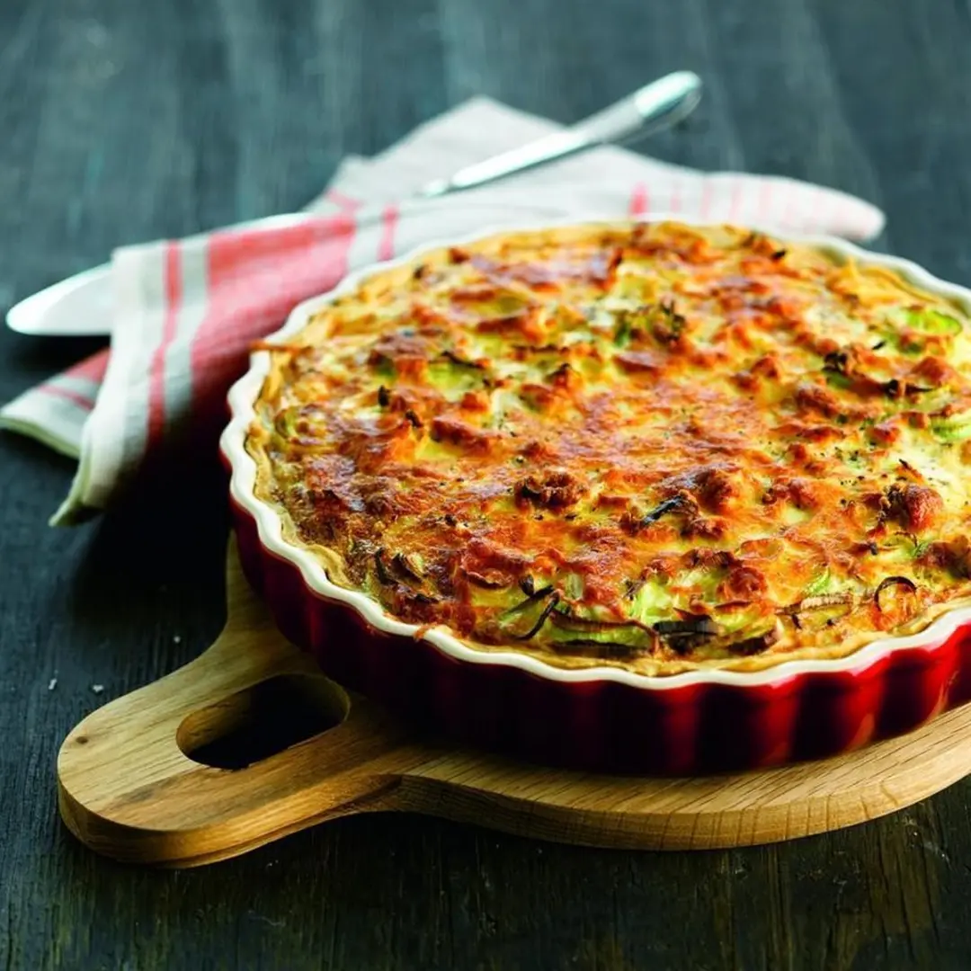 Le Creuset Heritage Taartvorm - Kersenrood 28cm