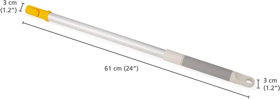 Joseph Joseph CleanTech Telescopische Stok 6500038 - Grijs