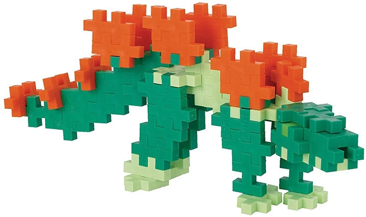Plus-Plus Stesaurus Dinosaurus Bouwset 100 Stuks - afbeelding 4 van 6