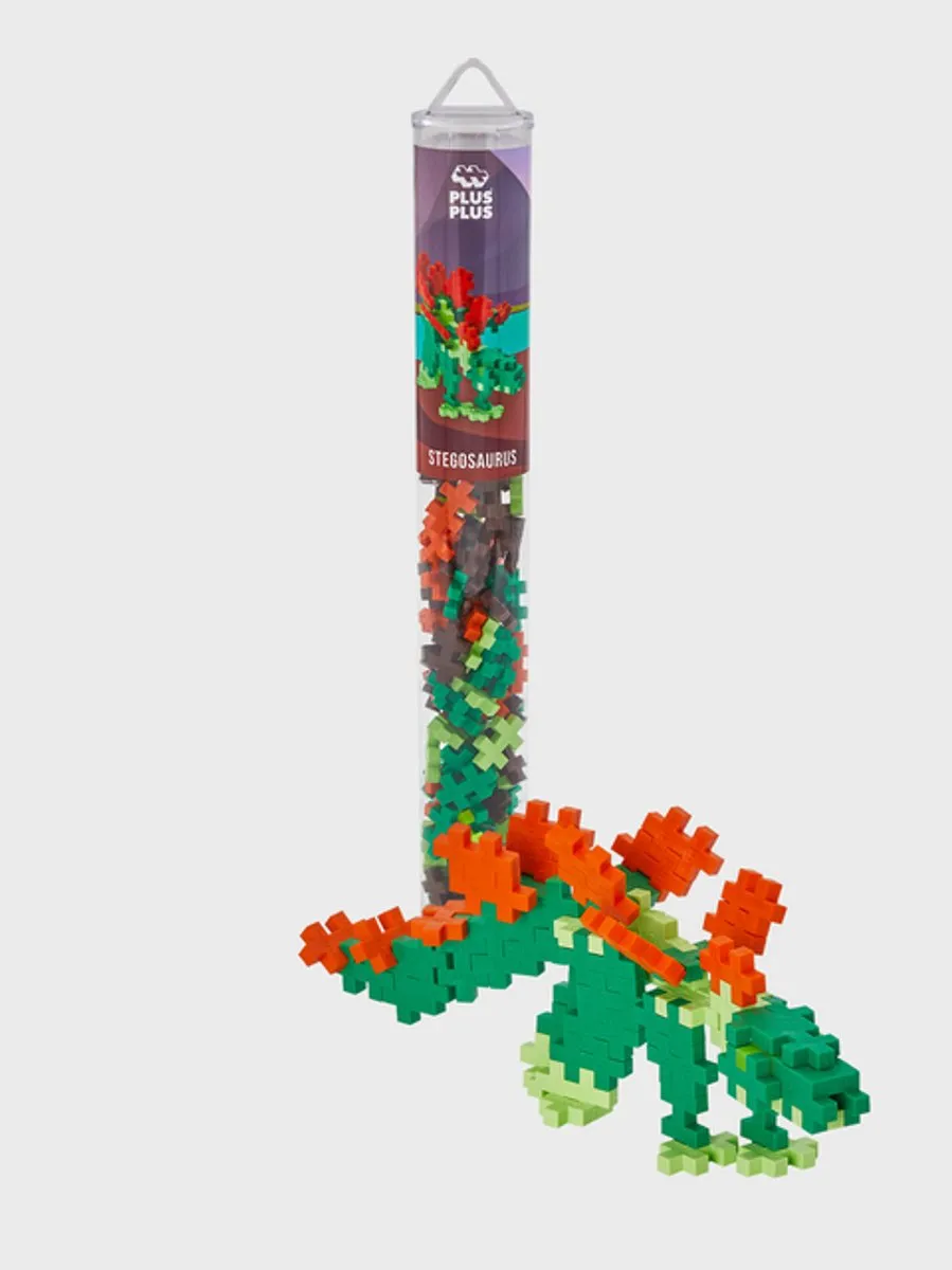 Plus-Plus Stesaurus Dinosaurus Bouwset 100 Stuks - afbeelding 5 van 6