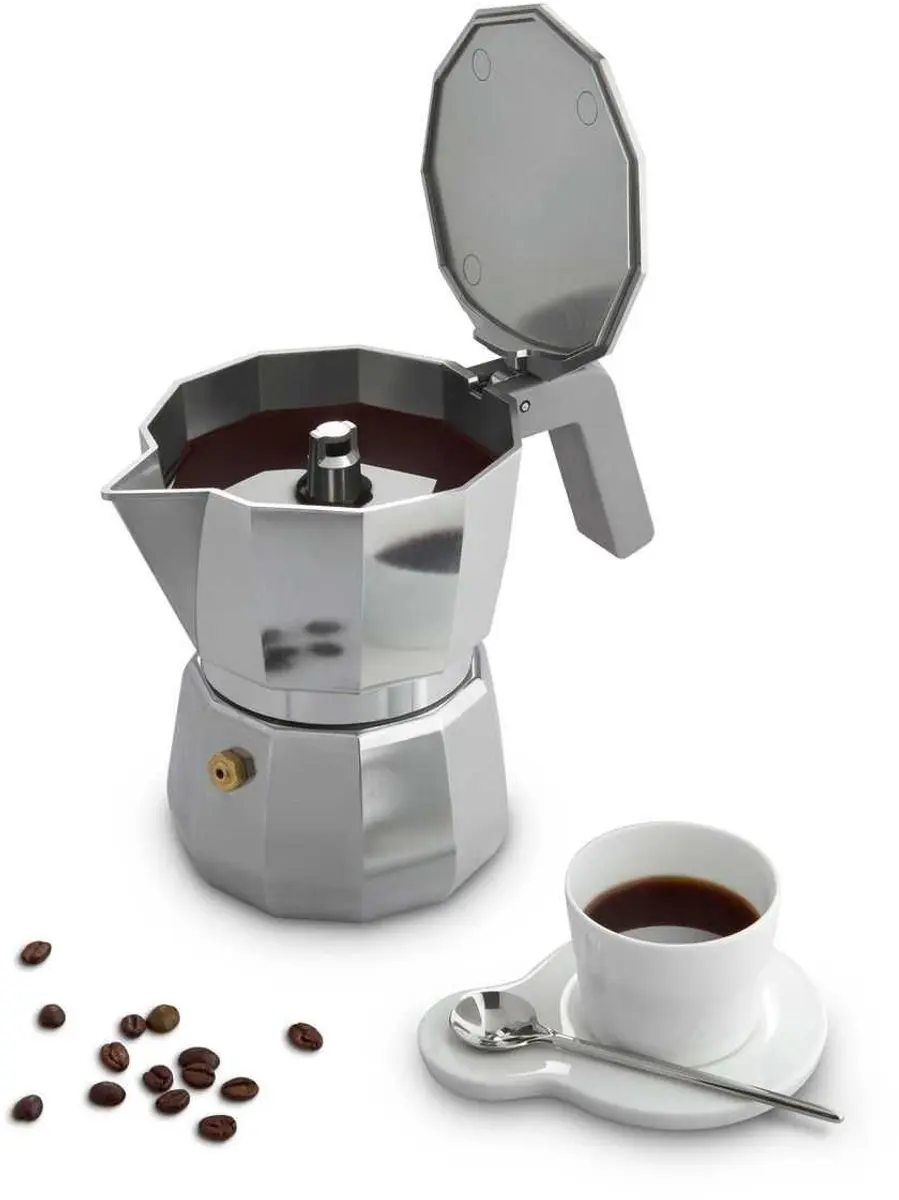 Alessi Moka Koffiemaker DC06/9 - 3 Kopjes - Chroom