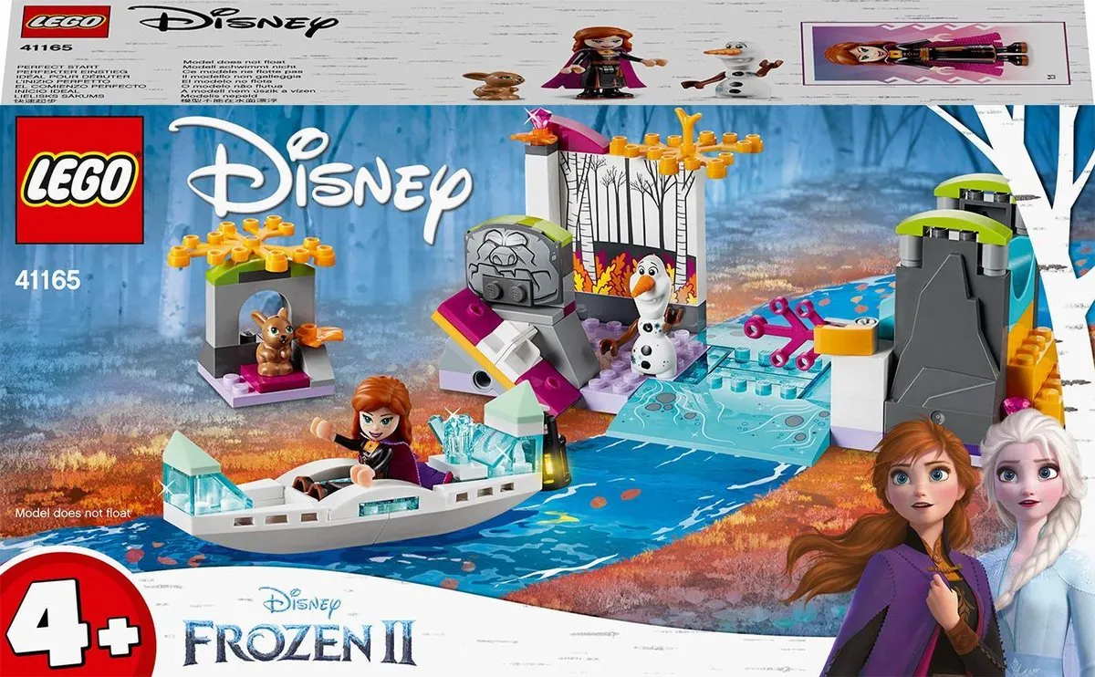 LEGO Disney Frozen 2 Anna’s Kano-expeditie 41165 - 108 Stukken - afbeelding 2 van 6