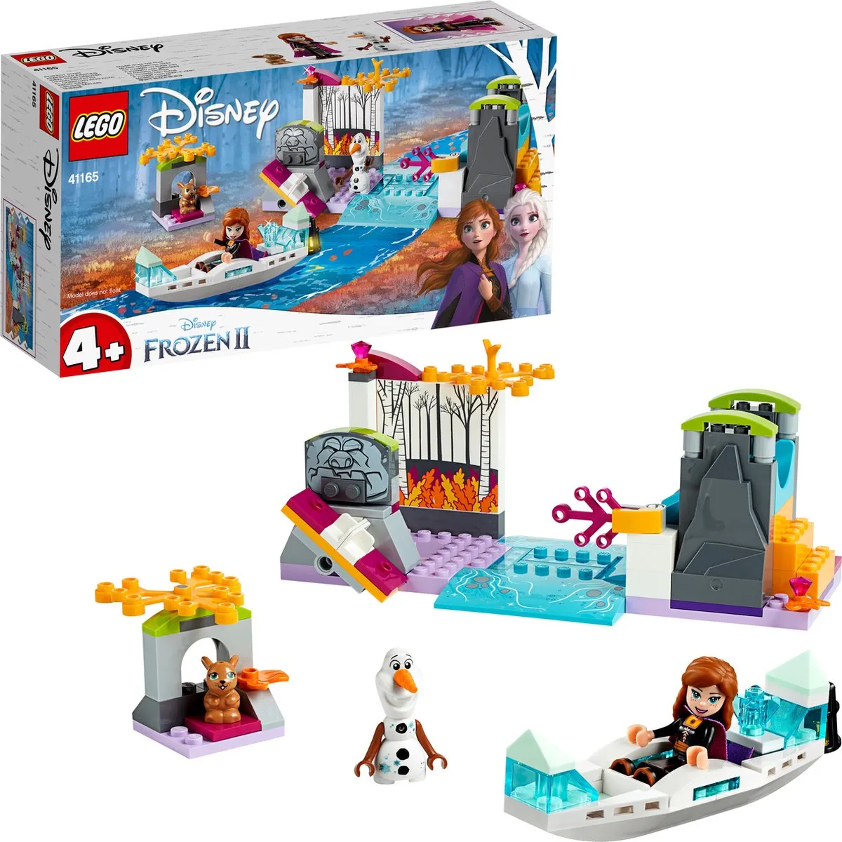 LEGO Disney Frozen 2 Anna’s Kano-expeditie 41165 - 108 Stukken - afbeelding 5 van 6