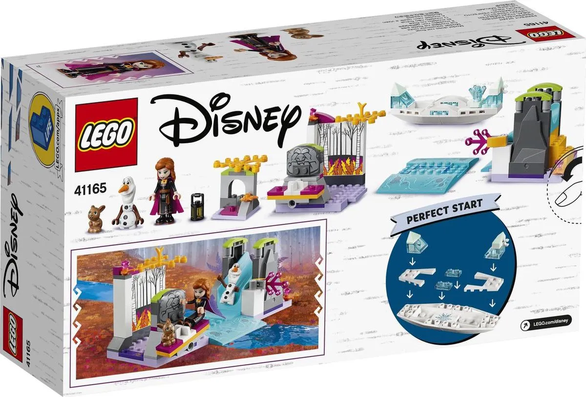 LEGO Disney Frozen 2 Anna’s Kano-expeditie 41165 - 108 Stukken - afbeelding 4 van 6