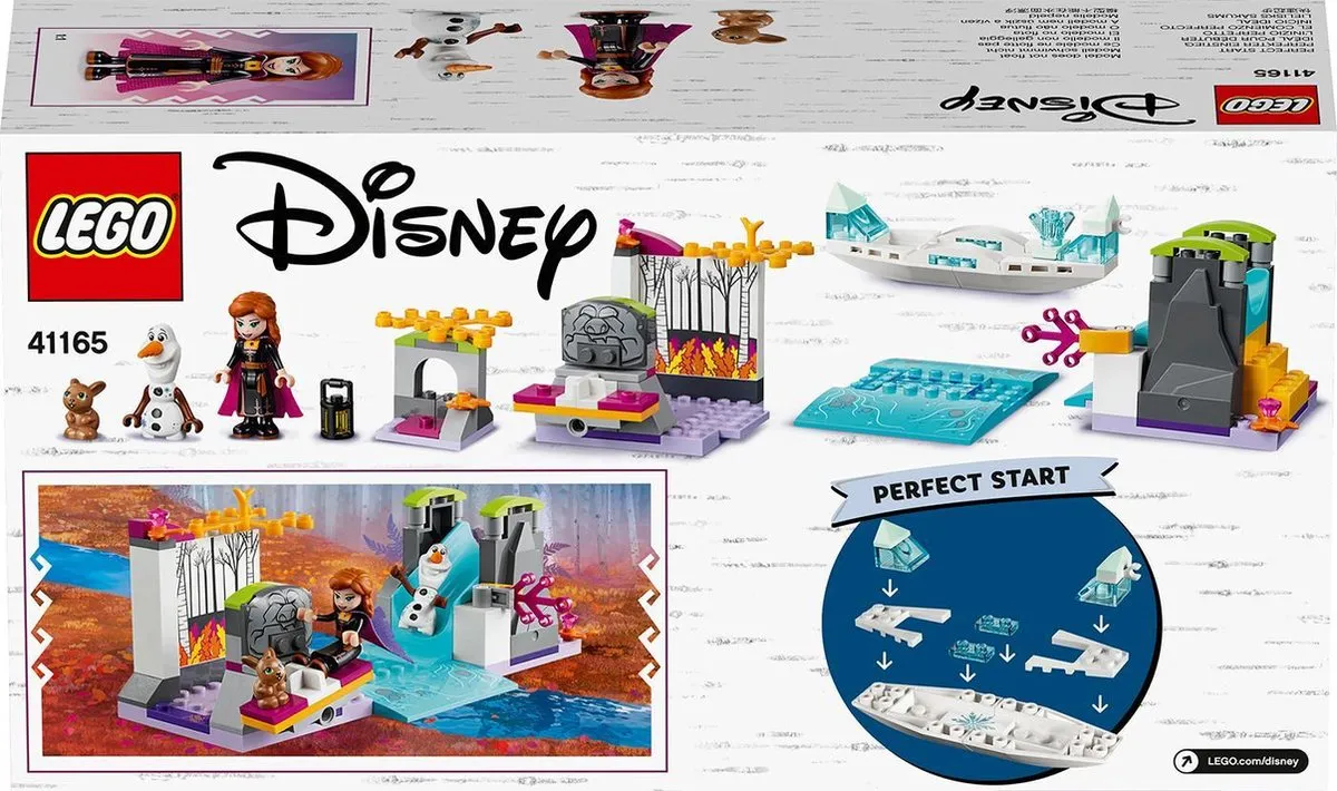 LEGO Disney Frozen 2 Anna’s Kano-expeditie 41165 - 108 Stukken - afbeelding 6 van 6