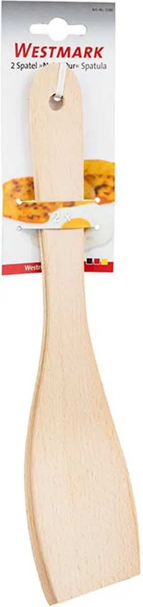 Westmark Houten Spatel/schraper 29,8cm - 2 Stuks