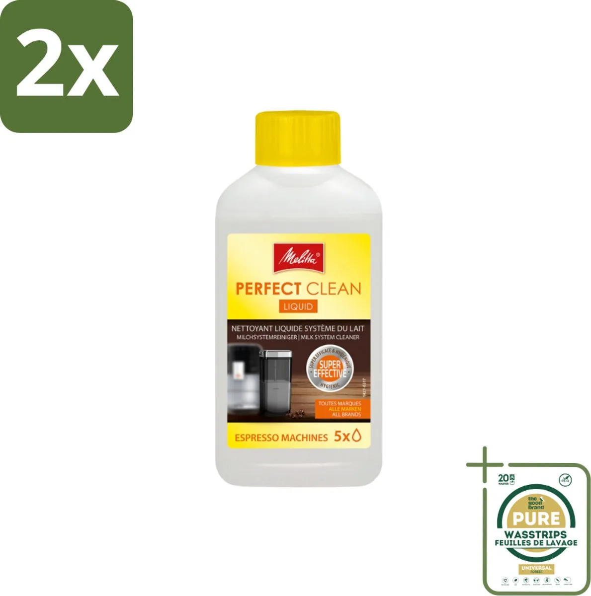 Melitta Perfect Clean Melksysteemreiniger 250ml