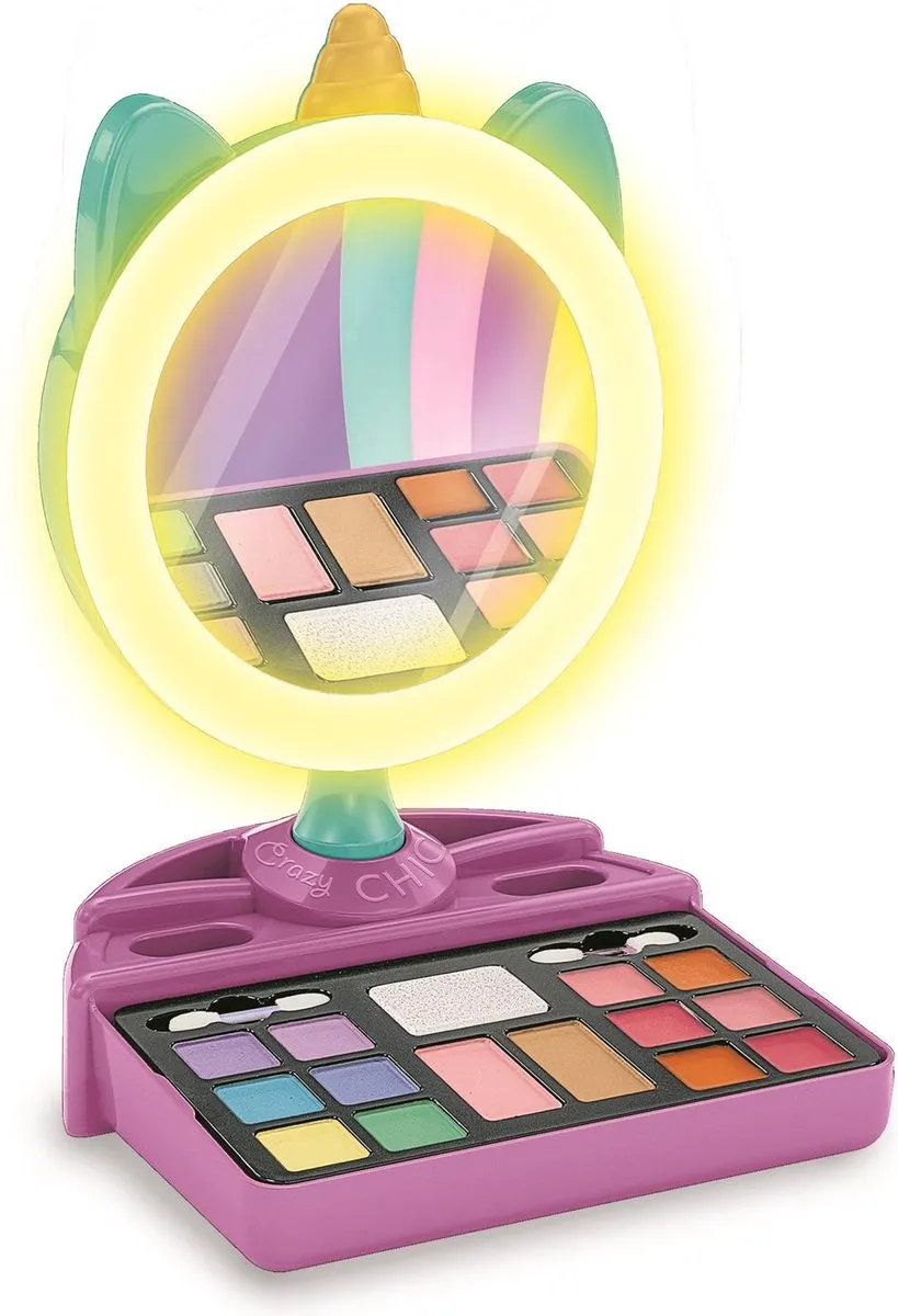 Clementoni Crazy Chic Lichtspiegel - Make-up Set 14g - Multikleur