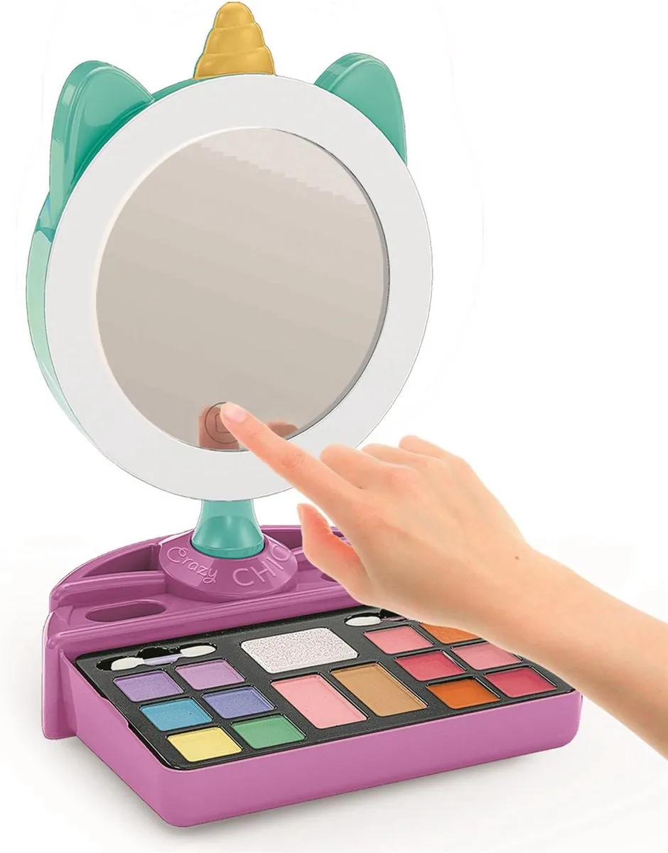 Clementoni Crazy Chic Lichtspiegel - Make-up Set 14g - Multikleur