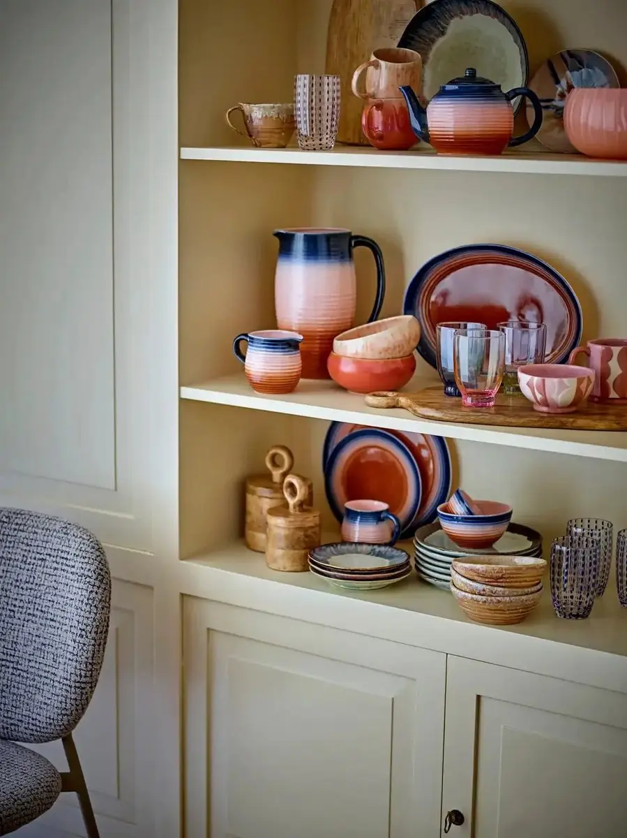 Bloomingville Nonnie Voorraadpot Mangohout 18cm