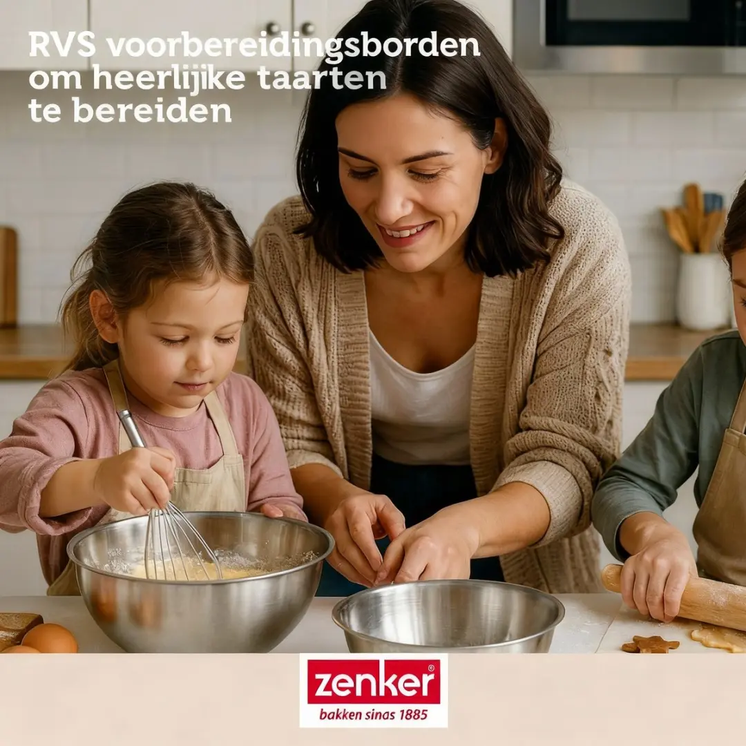 Zenker Bakkersset met bakplaat 42x29cm - Zwart