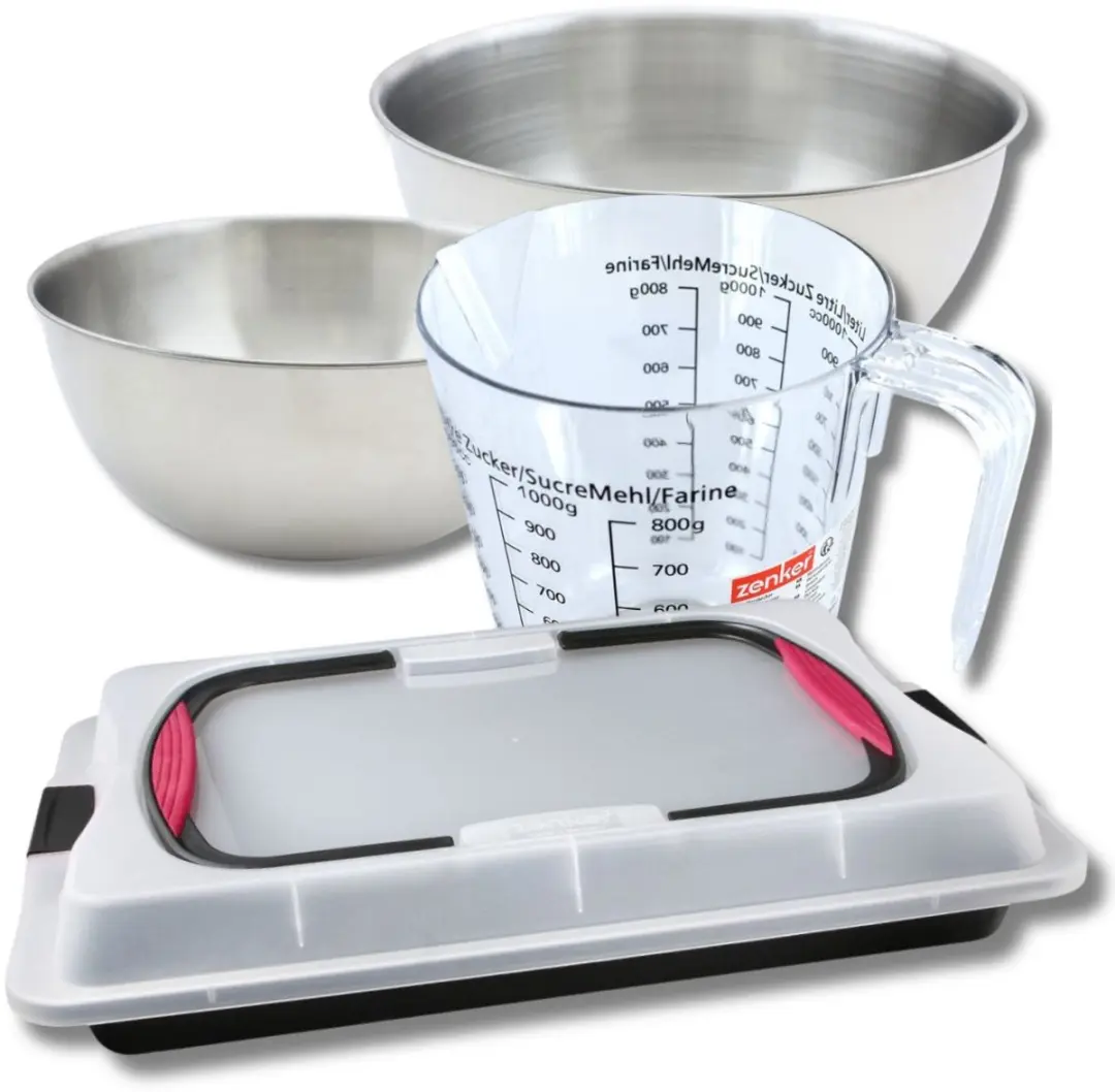 Zenker Bakkersset met bakplaat 42x29cm