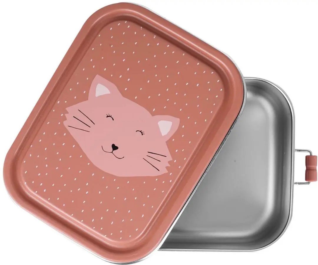 Trixie Brooddoos Mrs. Cat - Roze - 6 Vakken