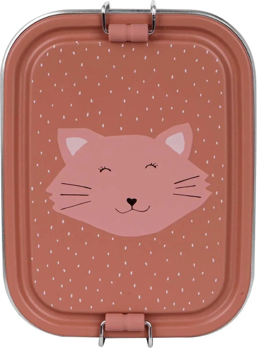 Trixie Brooddoos Mrs. Cat - Roze - 6 Vakken