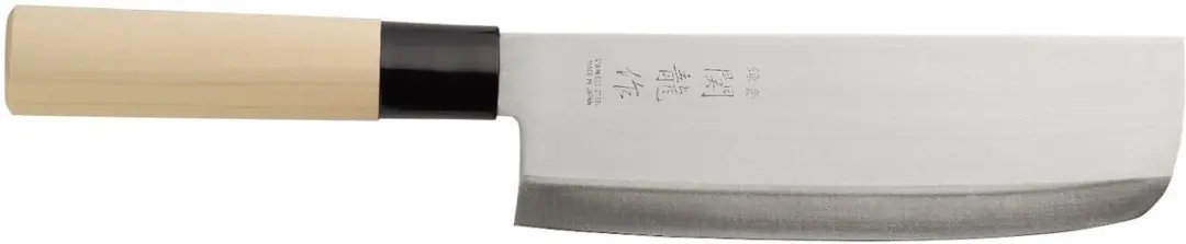 HENDI Japans Nakiri Mes 290mm - Populieren Greep