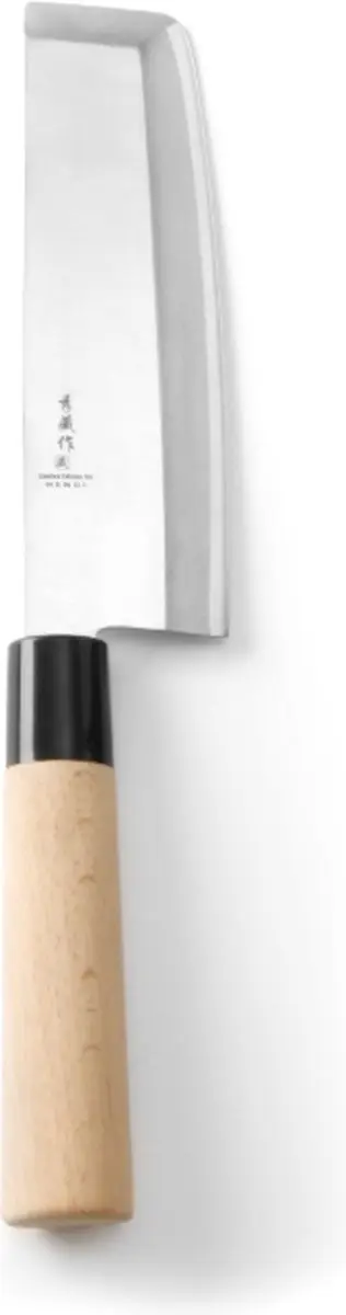 HENDI Japans Nakiri Mes 290mm - Populieren Greep