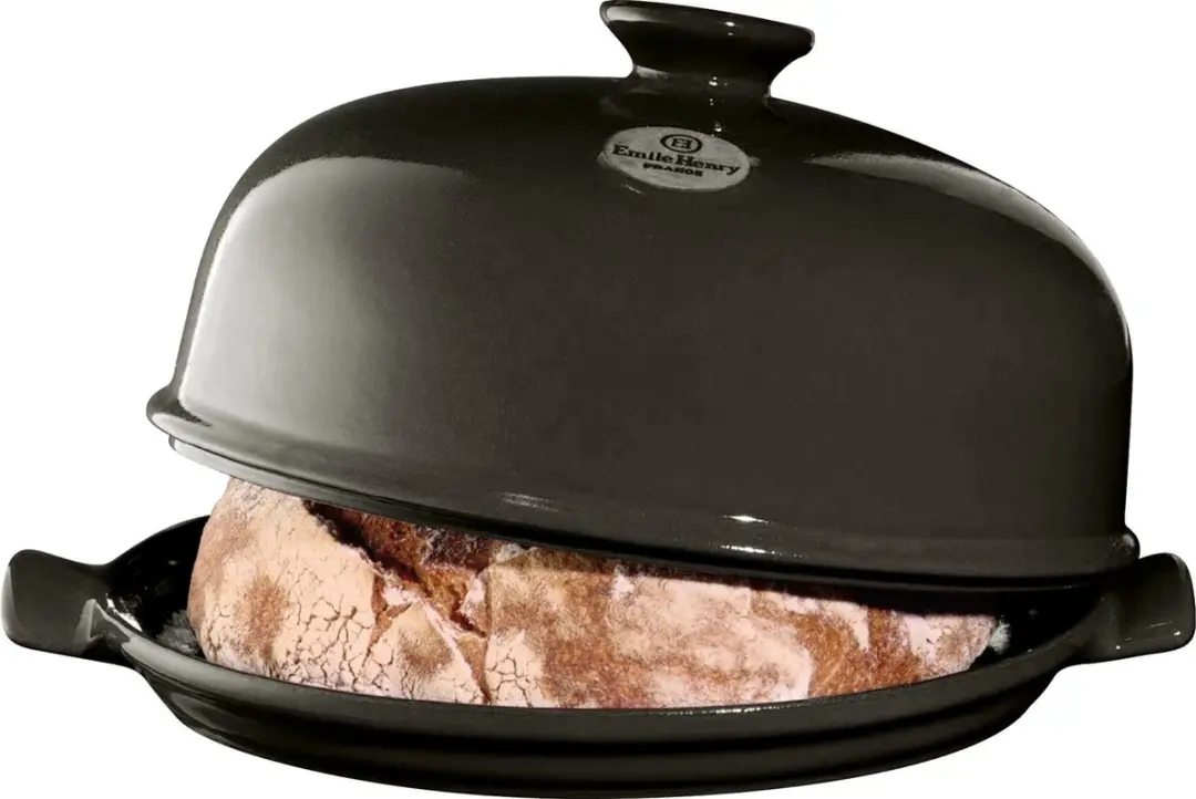 Emile Henry Le Pain E-box Broodbakbol - Ø28cm - Zwart
