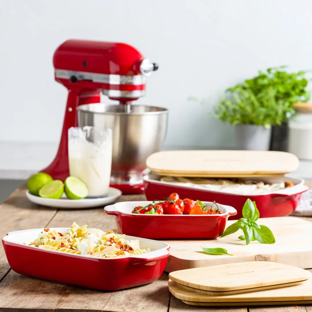 KitchenAid Ovenschaal Small 0,9L CC006104-001 - Keizer rood