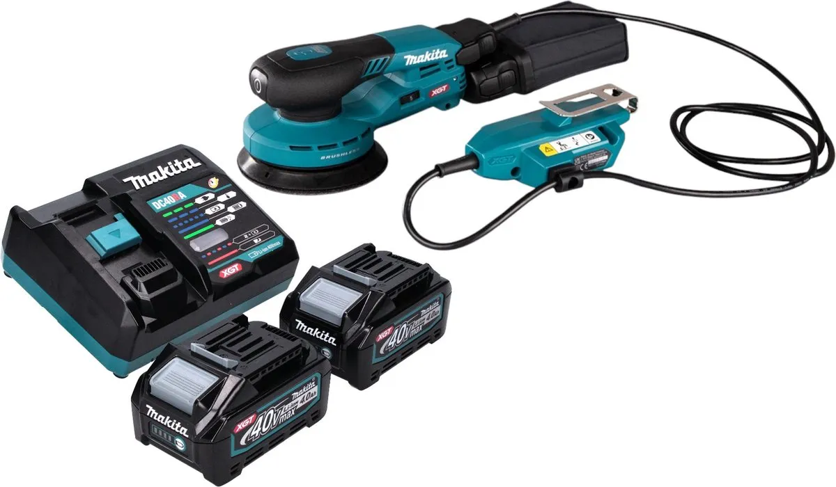 Makita BO001CGM201 Accuschuurmachine 125mm