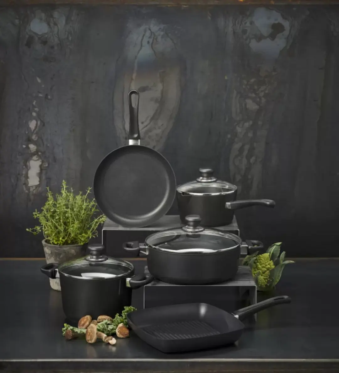 Scanpan Pannendeksel Classic Glas 26cm - Zwart