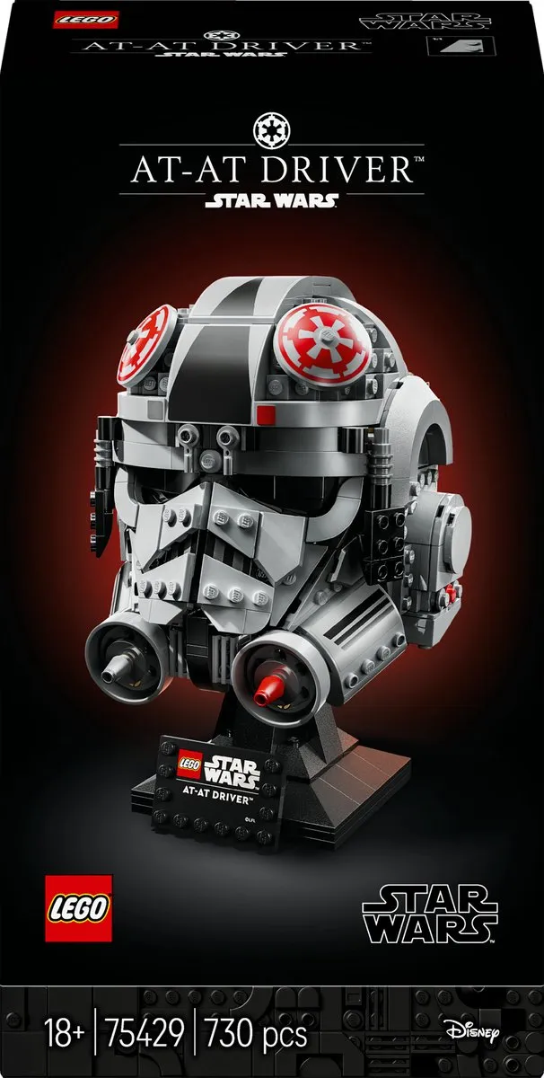 LEGO Star Wars AT-AT Piloot Helm 75429 - 730 Stukken