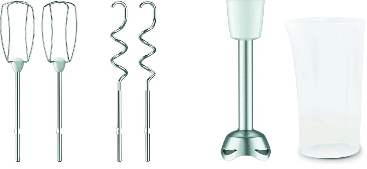 Tefal Prep'Mix+ HT4621 Handmixer - 500W - Wit