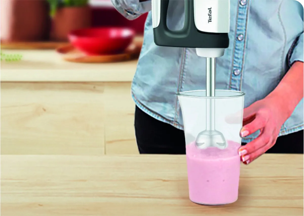 Tefal Prep'Mix+ HT4621 Handmixer - 500W - Wit