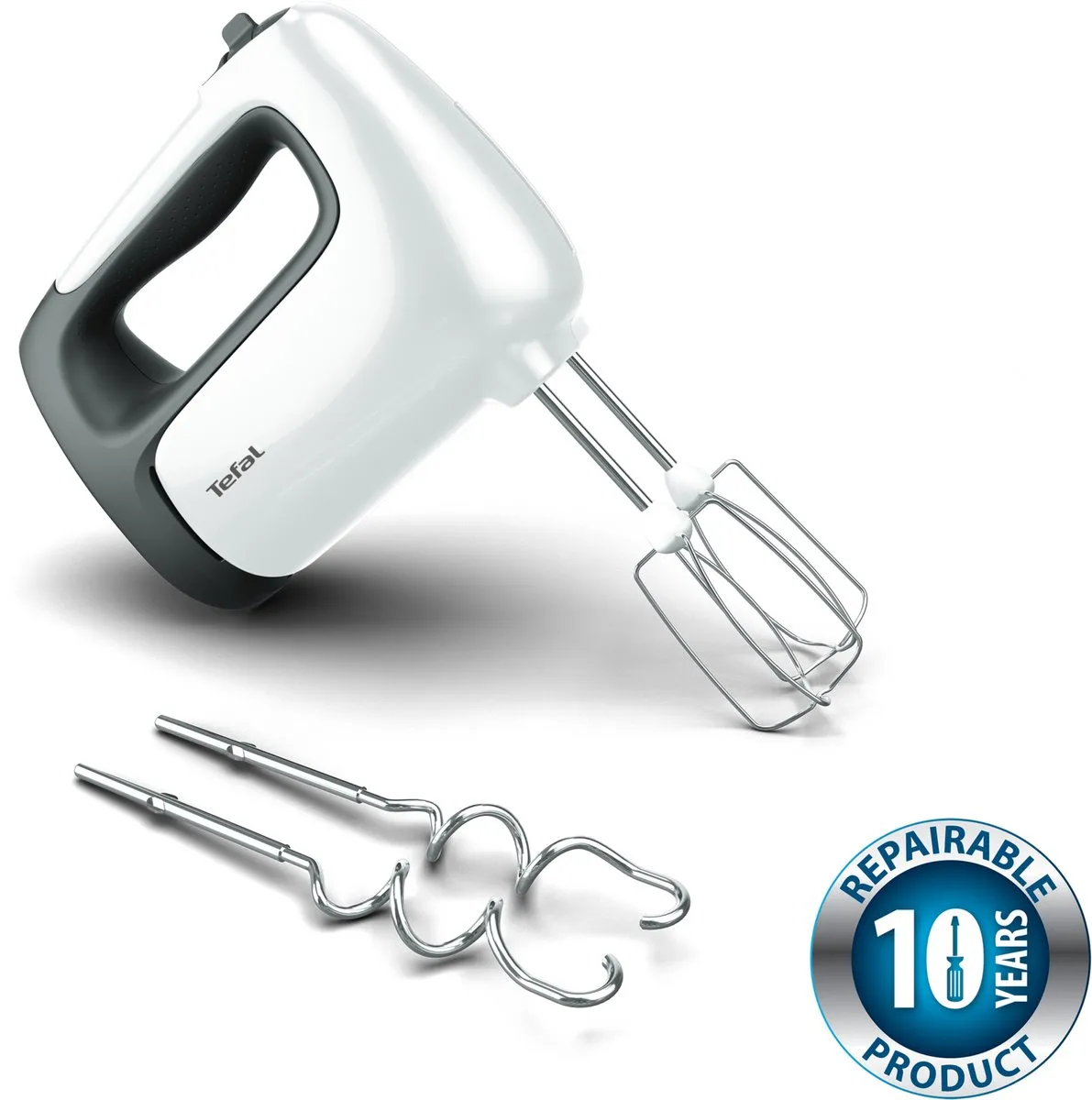 Tefal Prep'Mix+ HT4621 Handmixer - 500W - Wit