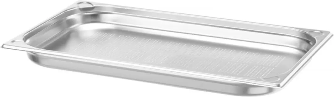 HENDI Geperforeerde GN-Container 5L - 40mm - RVS