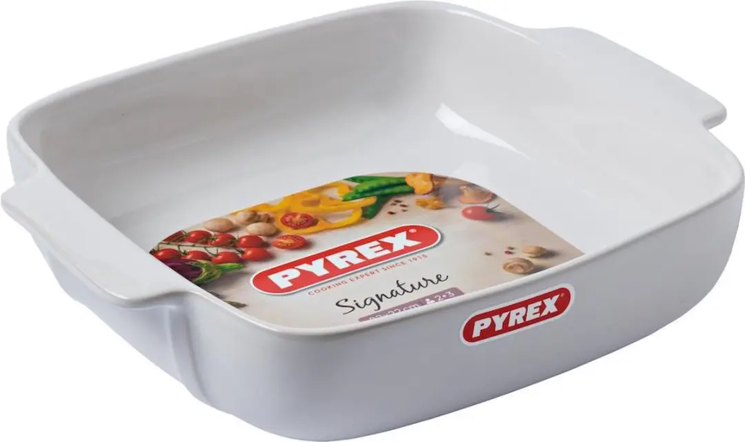 PYREX Signature Ovenschaal Vierkant 22x22cm - 3L - Wit