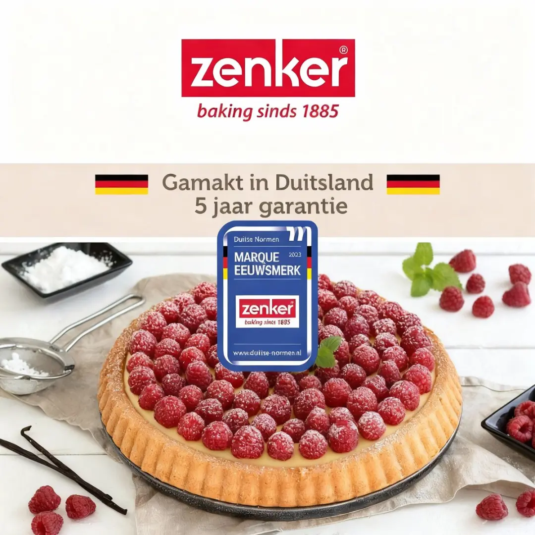 Zenker Omgekeerde Taartvormen 28cm - Set van 2