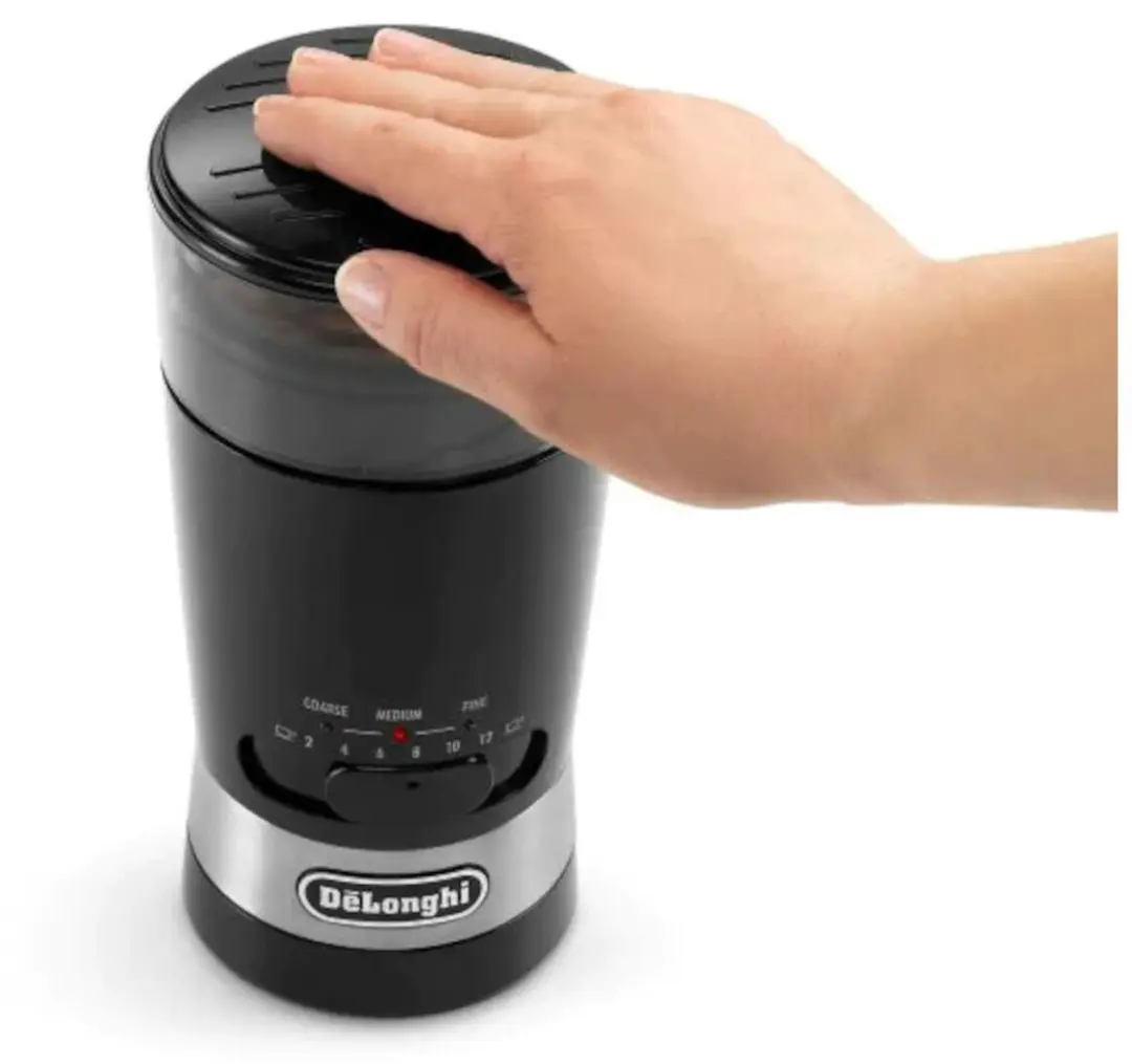 De'Longhi KG210 Koffiemolen - 170W - 3 standen - Zwart