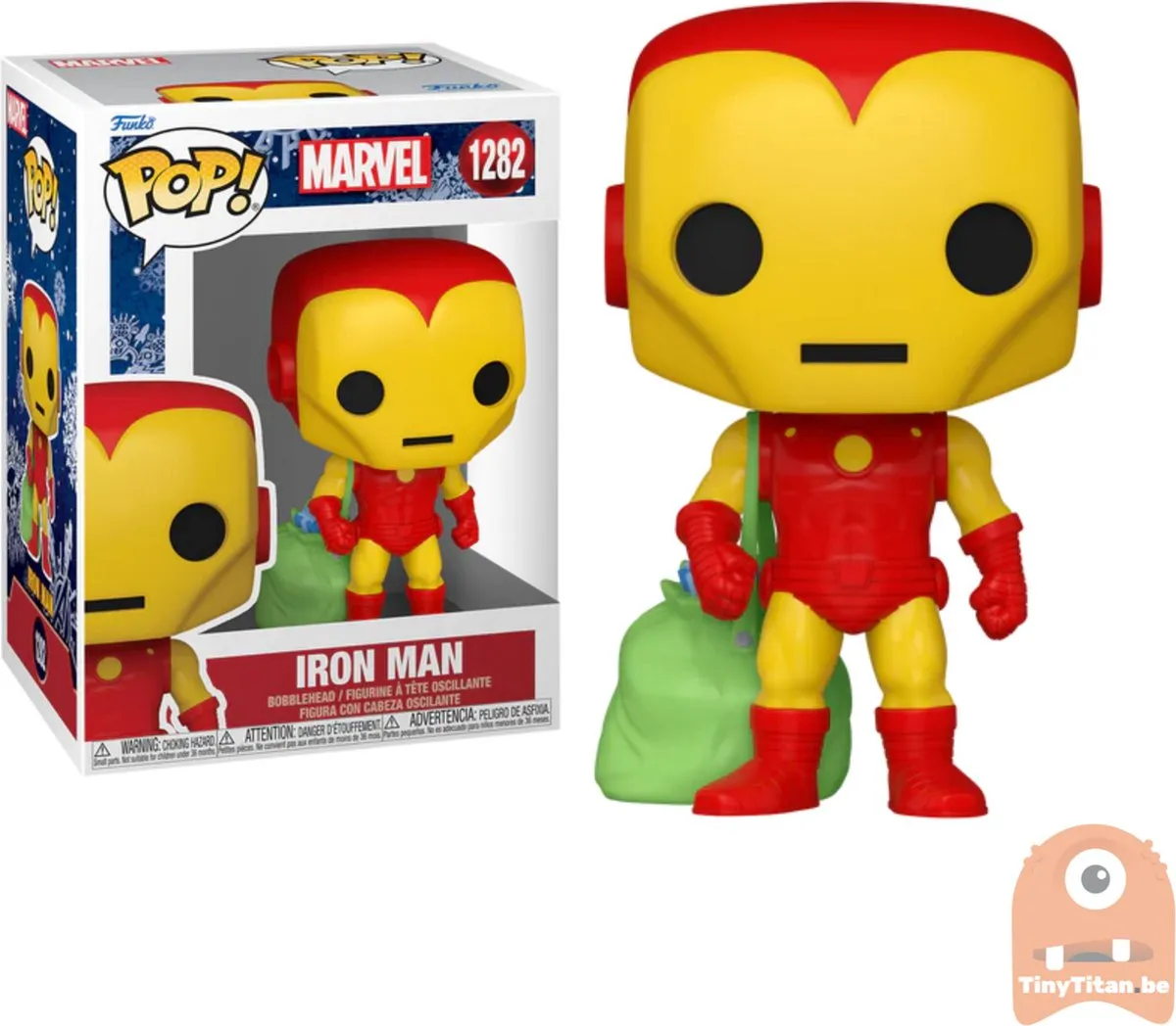 Funko Pop Marvel Iron Man #1282 - Holiday - Multi