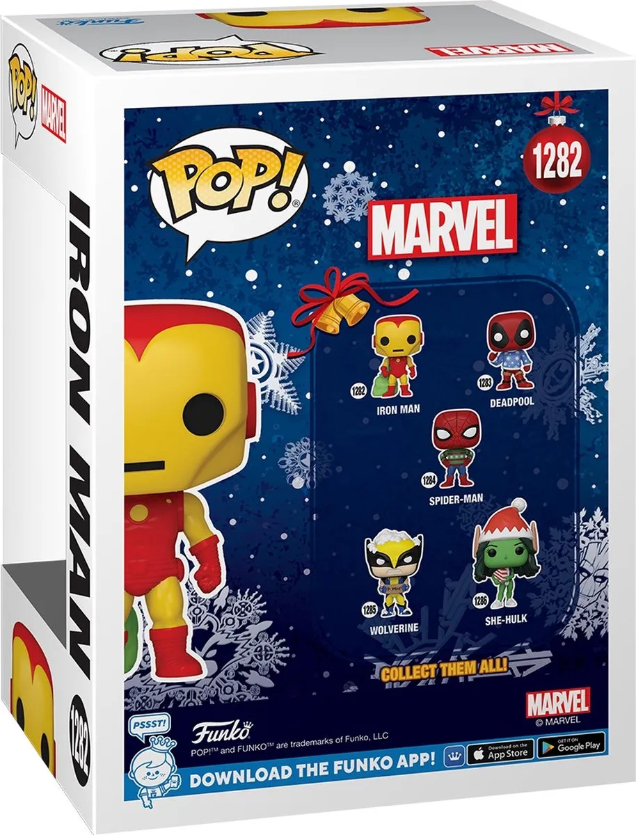 Funko Pop Marvel Iron Man #1282 - Holiday - Multi