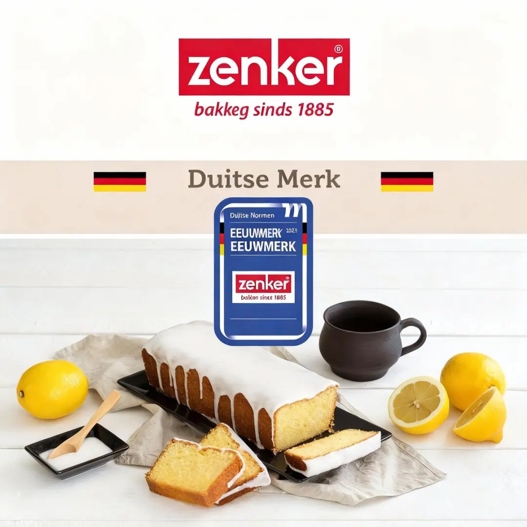 Zenker Bakset Mini Taartvorm 18cm - 2 Kommen & Spatel - Zwart