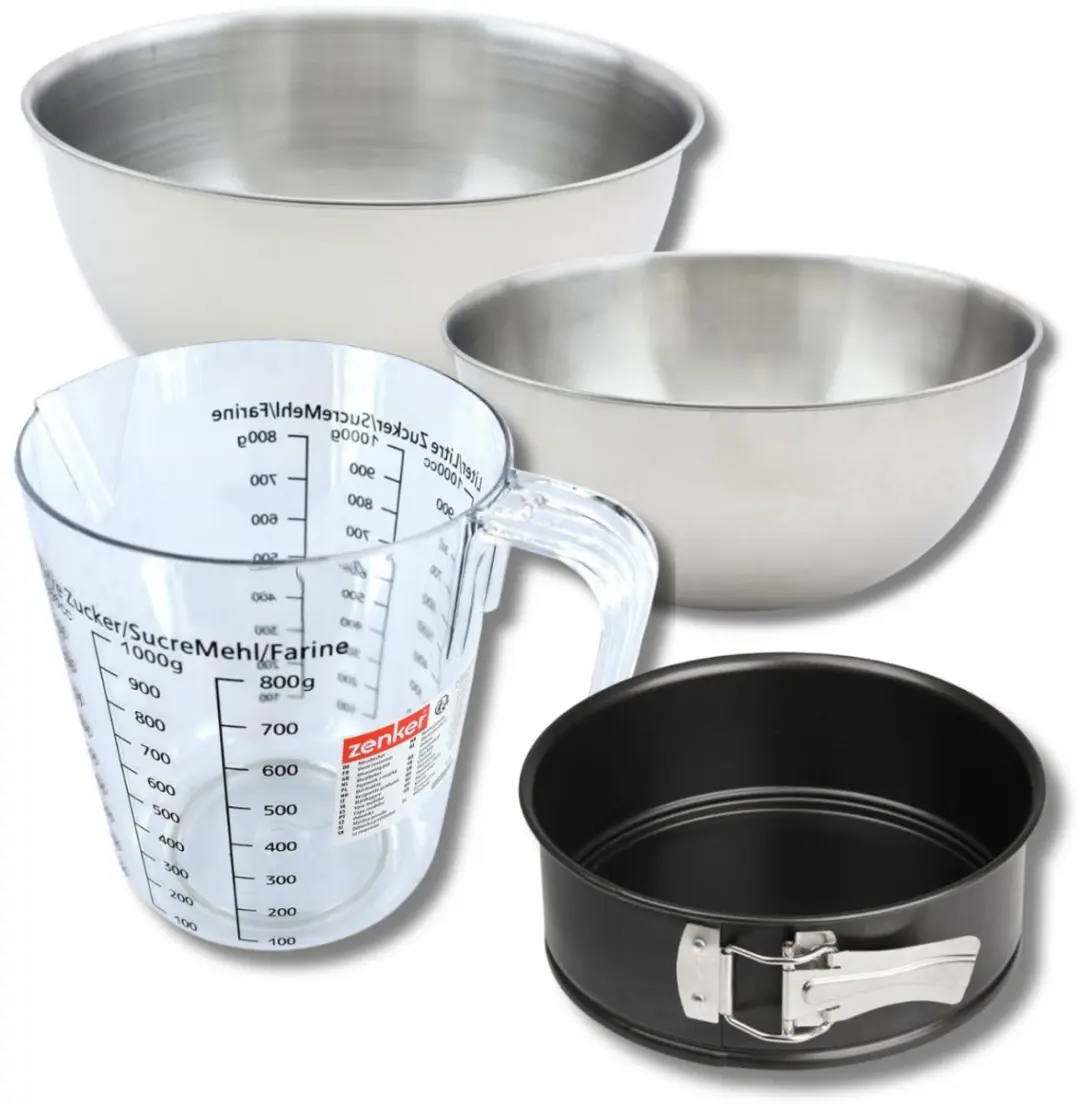 Zenker Bakset Mini Taartvorm 18cm